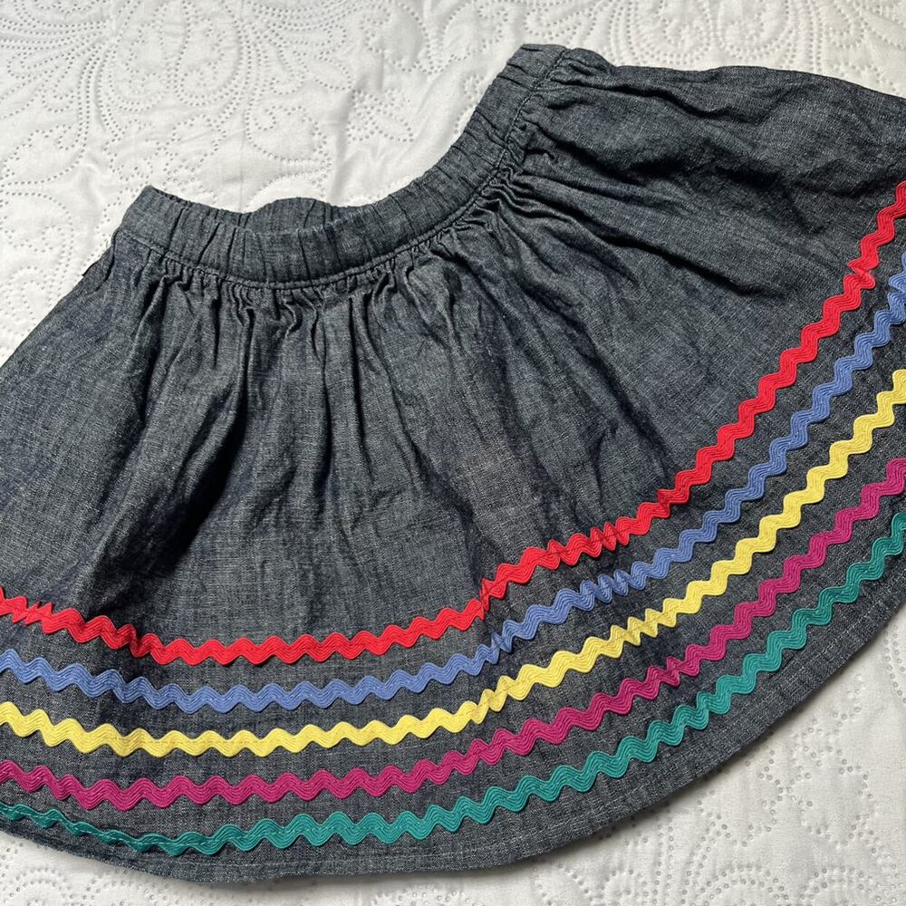 Tea Collection Ric Rac Twirl Skirt Size 4 - Picture 3 of 6